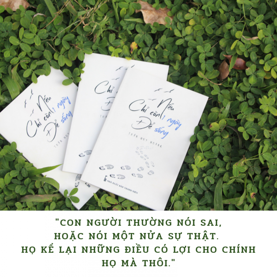 nếu chỉ còn 1 ngày để sống - trần huy hoàng