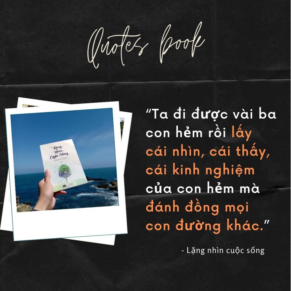 sách lặng nhìn cuộc sống