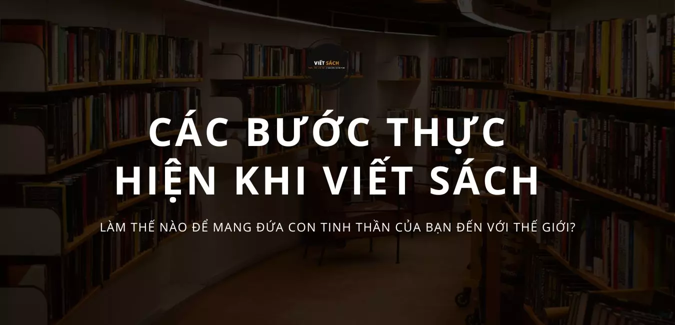 viết sách và các bước