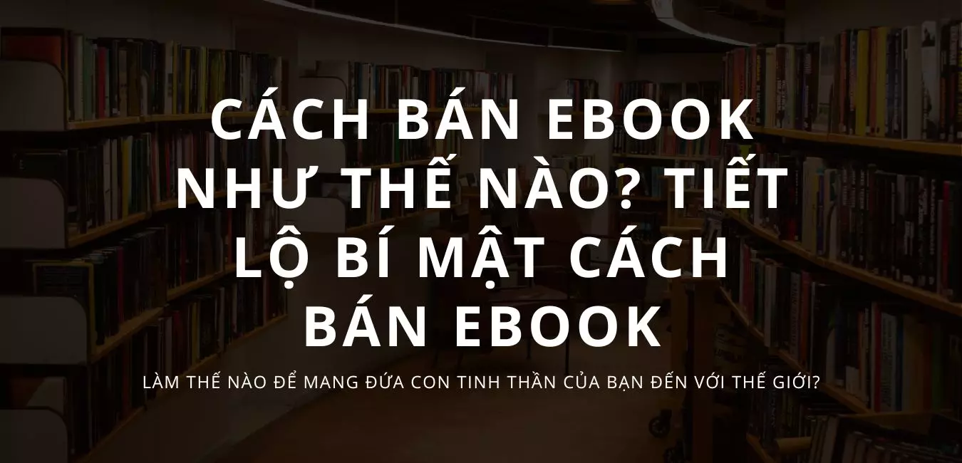 cách bán ebook