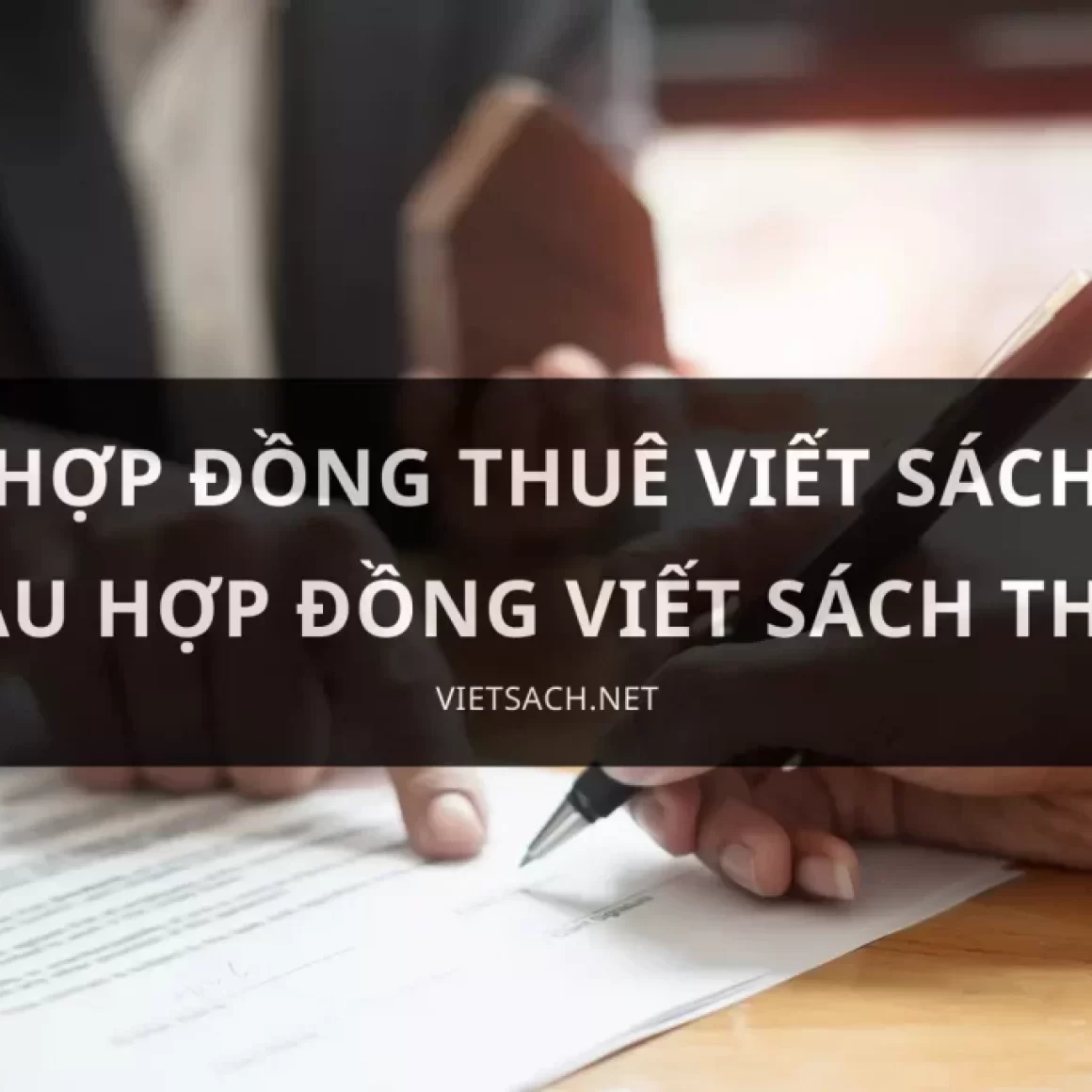 hợp đồng viết sách thuê