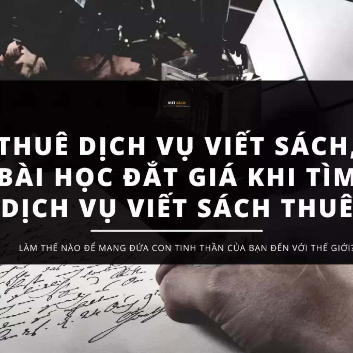 thuê dịch vụ viết sách