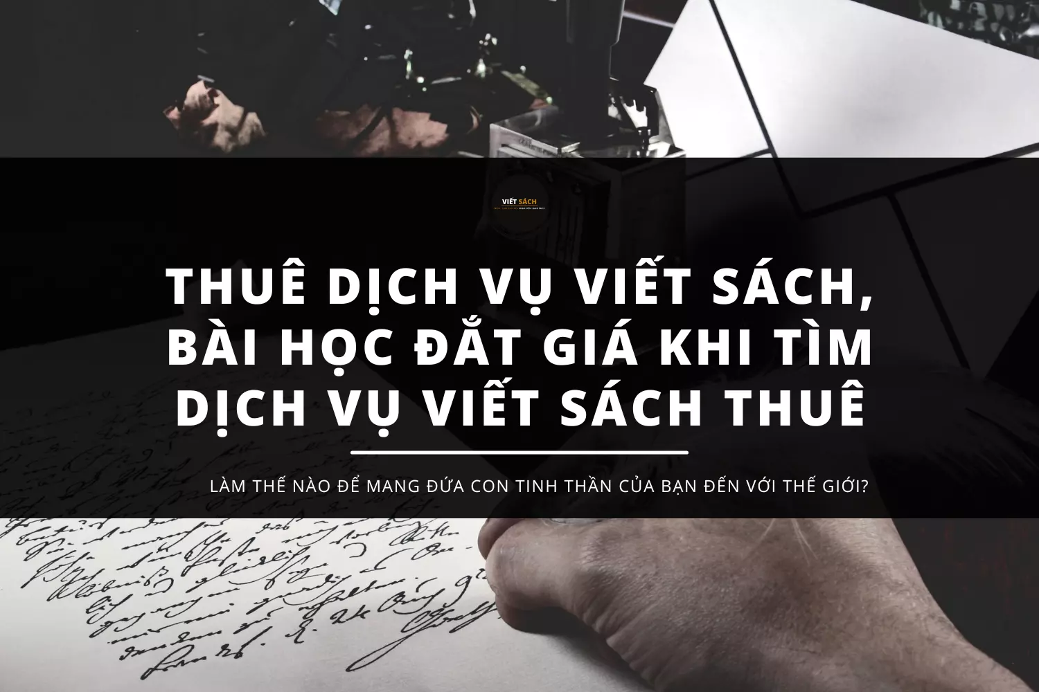 thuê dịch vụ viết sách