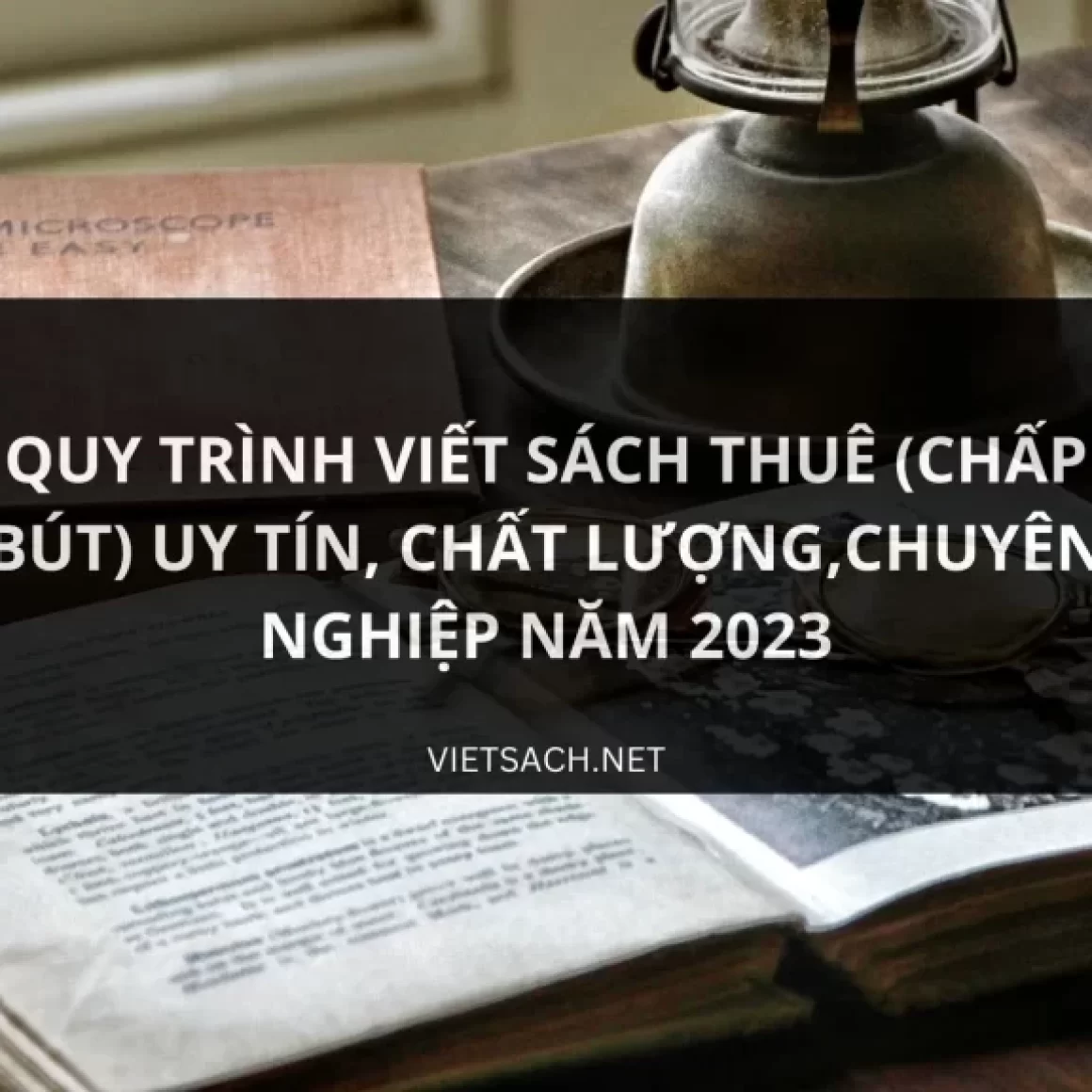 quy trình dịch vụ viết sách thuê chấp bút