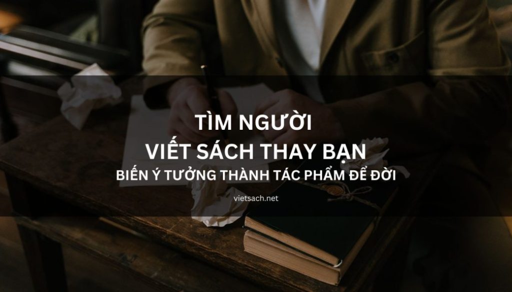 tìm người viết sách thay bạn