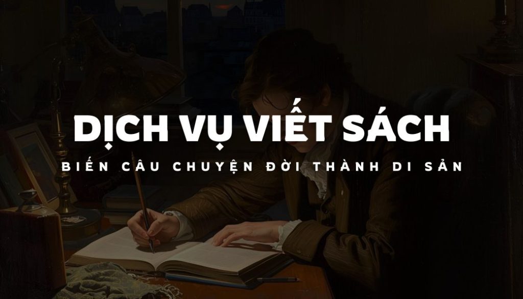dịch vụ viết sách, biến câu chuyện đời thành di sản dịch vụ viết sách, biến câu chuyện đời thành di sản