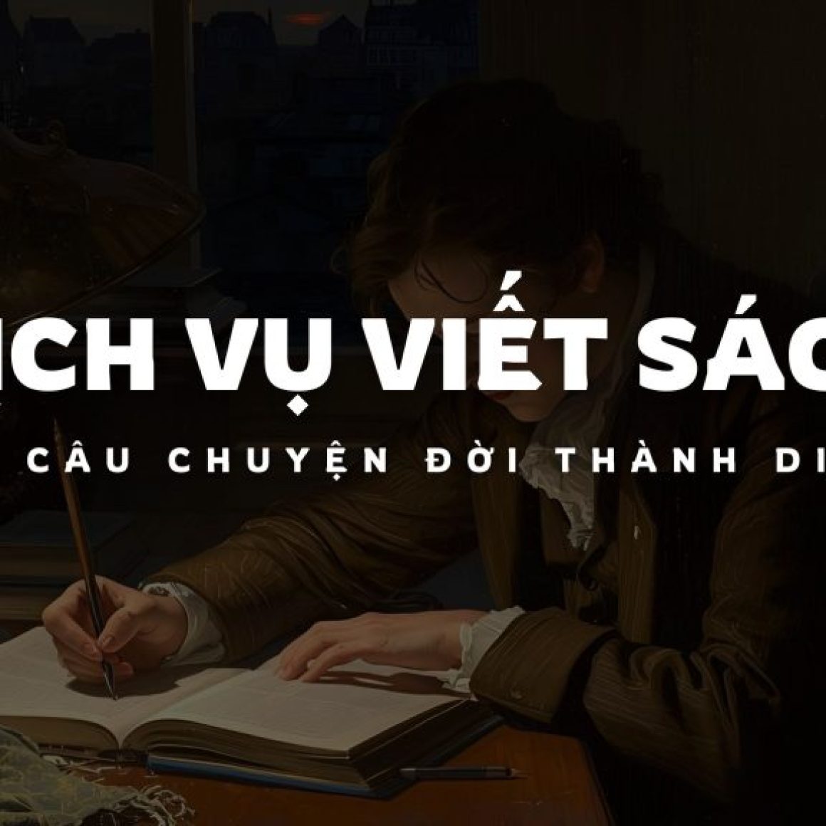 dịch vụ viết sách, biến câu chuyện đời thành di sản